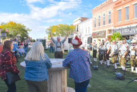 Rolling out the green carpet for Oktoberfest